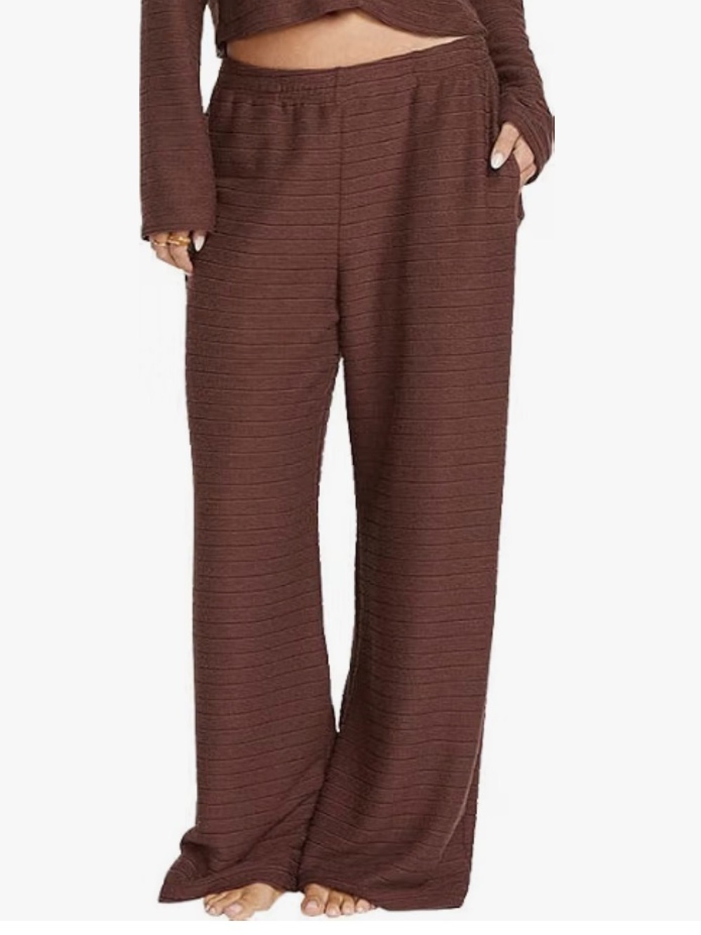 Billabong - Womens All I Need Tropics Elst Pant brown NWT size medium